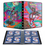 Portfolio Pokemon ME04 Chaos Ascendant  - 10 pages de 4 cases (80 cartes recto-verso)