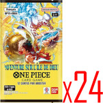 Carton de One Piece One - Piece L'aventure sur l'ile de Dieu - OP15 - CARTON de 24