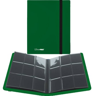 Portfolio Pro-Binder Eclipse - Forest Green - 20 pages de 9 cases (360 cartes recto-verso)