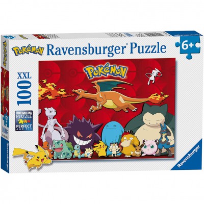 Puzzle Ravensburger - XXL 100 pices - POKEMON HISTORIQUE