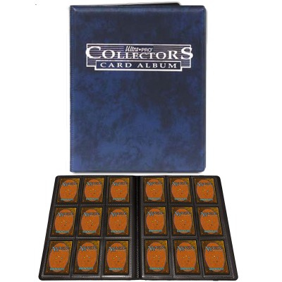 Portfolio Portfolio - Bleu - 10 pages de 9 cases (180 cartes recto-verso)