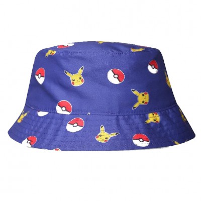 Casquette BOB PIKACHU & POKEBALL