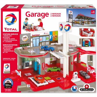 Coffret Station-Services de 2 niveaux - TOTAL
