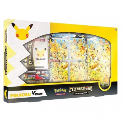 Coffret POKEMON 25 ANS - Coffret PIKACHU V-Union EN ANGLAIS