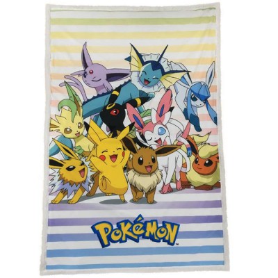 Mode PICKACHU ET SES AMIS EVOLIS EVOLUTIONS (150 x50 cm)