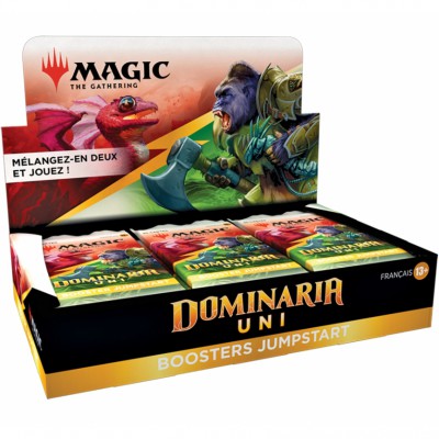 Boite de de draft - Dominaria Uni JUMPSTART - 18 Boosters draft