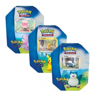 Pokebox Pokebox GO - Pikachu, Ronflex ou Leuphorie (3 Pokebox)