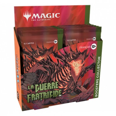 Boite de La Guerre Fratricide - 12 Boosters Collector