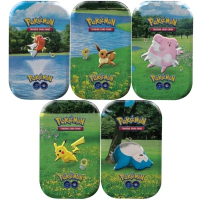 Pokebox Les 5 Mini-tin - Pokemon GO