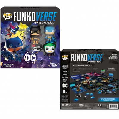  Funkoverse - Jeux de Plateau - DC 100 - 4-pack