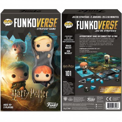  Funkoverse - Jeux de Plateau - Harry Potter 101 - 2-pack