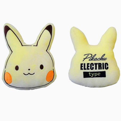 Peluche COUSSIN TETE PIKACHU ELECTRIC TYPE JAP 40 CM