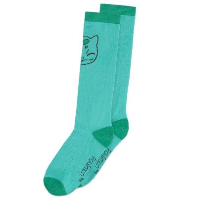 Mode Paire de Chaussettes HAUTES - BULBIZARRE - TAILLE 35/38