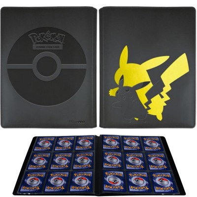 Portfolio Premium Pro-Binder SIMILICUIR - Elite Series - PIKACHU - 9 cases