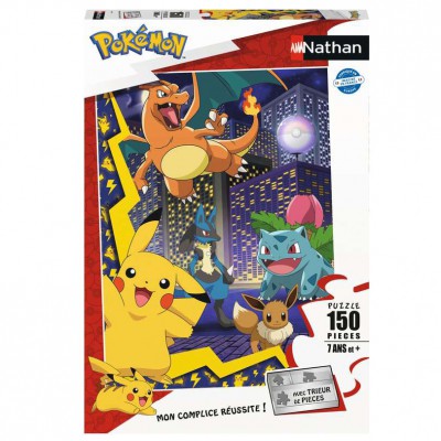 Puzzle Ravensburger - 150 pices - LA VILLE DES POKEMON