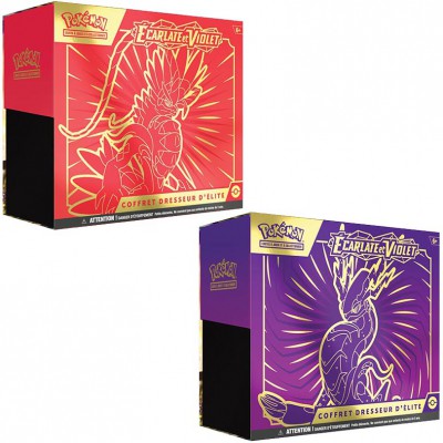 Coffret EV01 - carlate et Violet - Dresseur d'Elite - Koraidon & Miraidon (2 exemplaires diffrents)