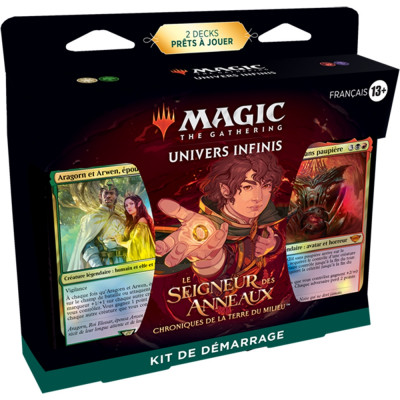 Coffret Le Seigneur des Anneaux : chroniques de la Terre du Milieu - Kit de Dmarrage Magic: The Gathering