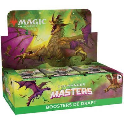 Boite de Commander Masters - 24 Boosters de Draft