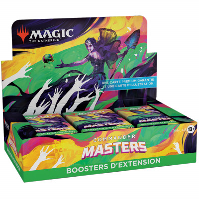 Boite de Commander Masters - 24 Boosters d'Extension