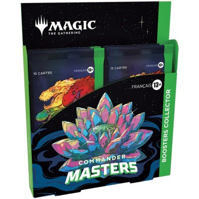 Boite de Commander Masters - 4 Boosters Collector