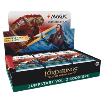 Boite de Le Seigneur des Anneaux - JUMPSTART - 18 Boosters draft EN ANGLAIS