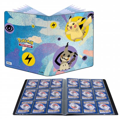 Portfolio Pikachu & Mimikyu - 10 pages de 9 cases (180 cartes recto-verso)