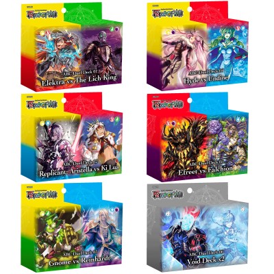 Deck ABC- Duel Decks ABC - Conditionné par 6 Duel Decks - 1 de chaque - EN ANGLAIS