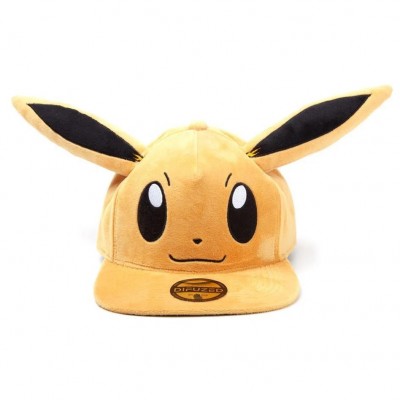Casquette EVOLI  - VERSION PELUCHE - LES DEUX YEUX OUVERT