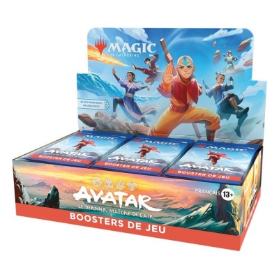 Boite de AVATAR, le dernier maitre de l'air - 30 Boosters de Jeu