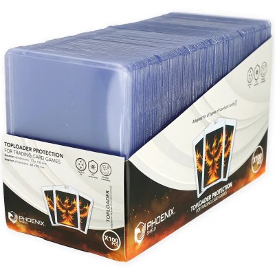 Sleeves Toploader - 3x4" Clear Regular - par 100