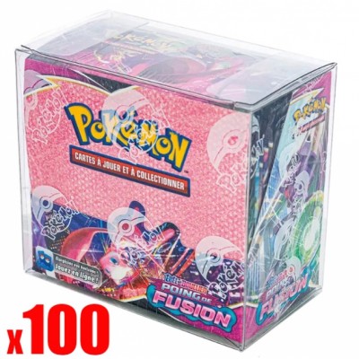 Boite de Rangement Protection BOX SOUPLE pour Boite de Boosters Pokemon (x100)