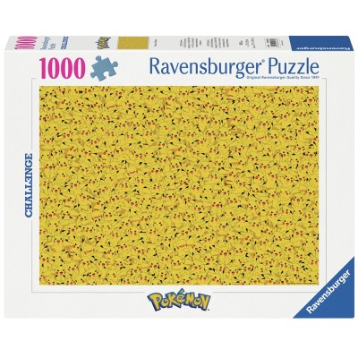 Puzzle Ravensburger - XXXL - 1000 pices - MULTI PIKACHU JAUNE