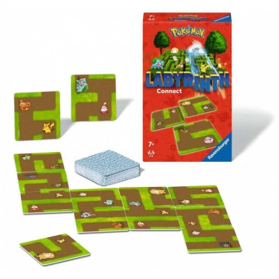  Ravensburger - Jeu de Socit - JEU DE CARTES - LABYRINTHE POKEMON