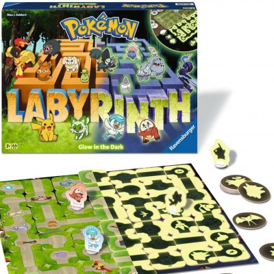  Ravensburger - Jeu de Socit - LABYRINTHE POKEMON Phosphorescant