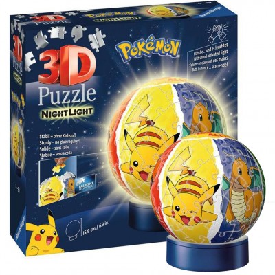 Puzzle Ravensburger - Puzzles 3D - 72 pices - POKEMON LUMINEUSE