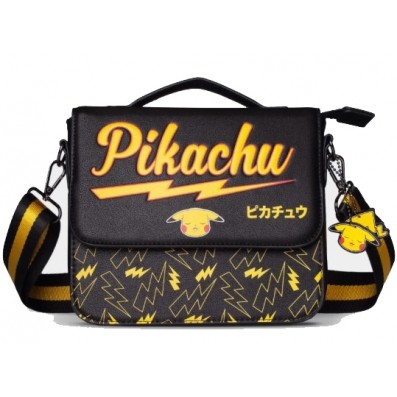Mode Sac En Bandouliere - PIKACHU - Sac Ecriture Pikachu