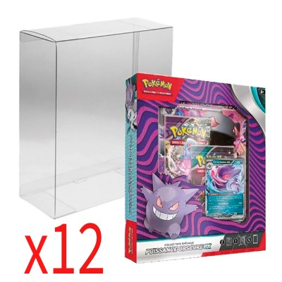 Boite de Rangement Protection BOX SOUPLE pour Coffret SPECIAL Collection POKEMON (x12)