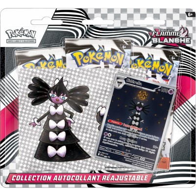Blister de Tripack 3 Boosters - EV10.5 Ecarlate et Violet - Flamme Blanche : Sidrella