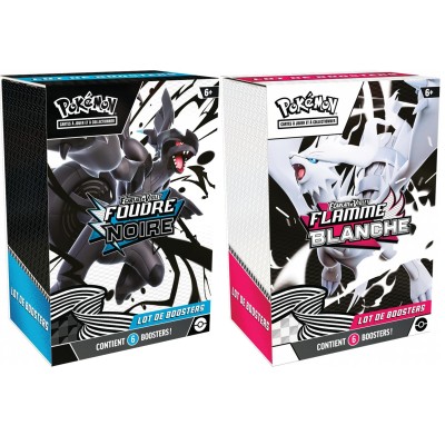 Coffret EV10.5 - Ecarlate et Violet - lot de 1 bundle Foudre Noire & 1 bundle Flamme Blanche 