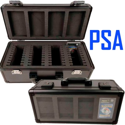 Valise de Rangement Valise NOIRE - largeur 46cm - pour 44 Cartes grades PSA ou COLLECT AURA