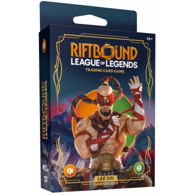 Deck  Riftbound - Deck de Demarrage - LEE SIN (En Anglais)