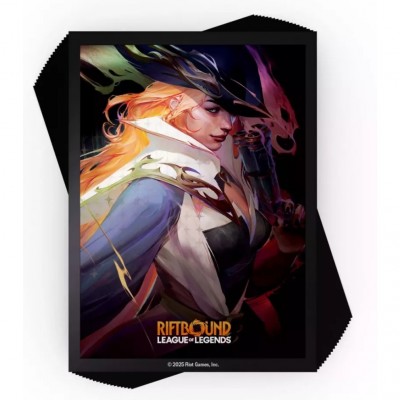 Sleeves Riftbound : Origins - 100 Art Sleeves - MISS FORTUNE