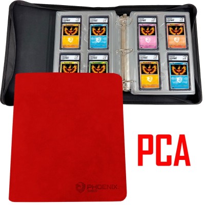 Portfolio ROUGE - POUR 32 CARTES GRADEES PCA 
