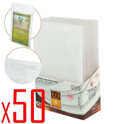 Sleeves Sleeves semi-rigides - Transparent (x50)
