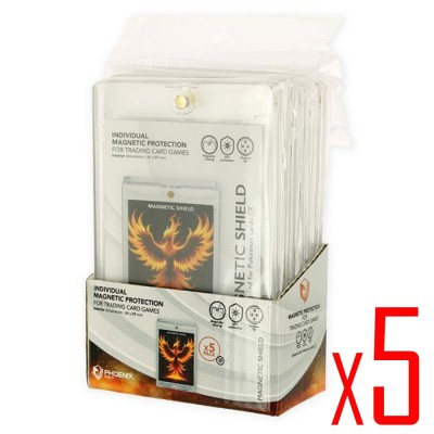 Sleeves PROTECTIONS  PVC MAGNETIC HOLDER 35PT (x5)