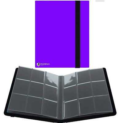 Portfolio 1 Album Basic - VIOLET - 22 pages de 9 cases