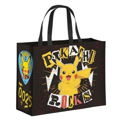 Sac Sac Cabas - PIKACHU "ROCKS" 40x45x20cm