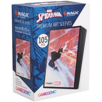 Sleeves Magic: The Gathering - Spider-Man Art SLEEVES (x105) - Spider-Gwen - 66x92mm