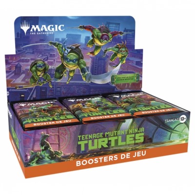 Boite de Teenage Mutant Ninja Turtles / Les Tortues Ninja - 30 Boosters de Jeu
