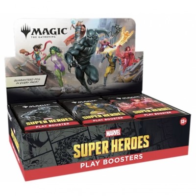 Boite de Marvel Super Heroes - 30 Boosters de Jeu